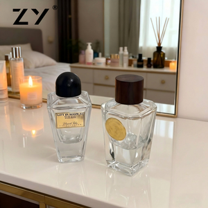 Bottiglia di profumo 100 <span class=keywords><strong>ml</strong></span> con la scatola di profumo di lusso bottiglia di vetro bottiglie di profumo di vetro dello spruzzo - Product Image 1