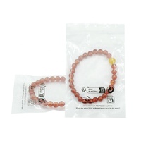 Sacs d'emballage refermables écologiques certifiés GRS avec logo personnalisé pour l'emballage de bijoux et de bracelets