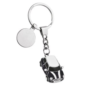 Porte-clés de voiture noir à 3 boutons, modèle X5 & X6, élégant porte-clés avec accès par bouton - Product Image 1
