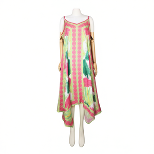 Buonic Copricostume da Spiaggia Estivo da Donna, Tunica Casual 50x108cm, Colori Assortiti - Product Image 1