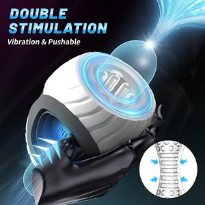 Máquina Masturbadora Automática Tron de Apertura Libre, Entrenamiento con <span class=keywords><strong>Manos</strong></span> <span class=keywords><strong>Libres</strong></span>, Copa de Masturbación Masculina Automática, Juguete Sexual Oral para Hombres - Product Image 3
