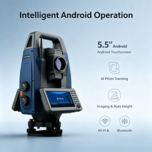 Stazione Totale Robotica Hi-Target HTS-820 con Misurazione Automatica dell'Altezza, Strumento di Rilevamento, Foglio Riflettente 500m - Product Image 4