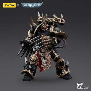 Figura <span class=keywords><strong>de</strong></span> Acción JOYTOY Warhammer <span class=keywords><strong>40K</strong></span> Chaos Space Marines Black Legion Chosen con Garras <span class=keywords><strong>de</strong></span> Rayo, Escala 1/18 - Product Image 4