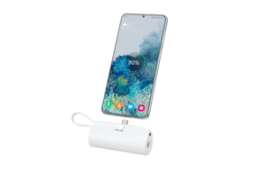 Batterie externe MP108 avec câble intégré 10000mAh, chargeur portable pour téléphone, voyage, urgence, charge rapide - Product Image 3