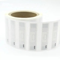 Étiquette imprimée passive RFID 860 ~ 960 MHz UHF R6 R6-P puce étiquette ER62 autocollant