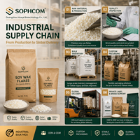 Lilin Aromaterapi Serpihan Lilin Kedelai Bahan Pewangi Grosir untuk Produsen Merek Importir Produksi Pabrik
