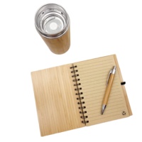 Individuelles Holz-Bambus-Tagebuch Geburtstagsgeschenk Bestseller-Gadget-Set für Weihnachten und Firmengeschenke