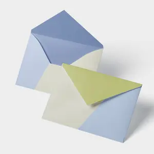맞춤형 디자인 친환경 심플 타입 우편지 컬러 인쇄 봉투