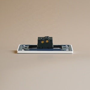 Thiết Kế Cổ Điển Chất Lượng PC Màu Trắng Chuyển Đổi Và Ổ Cắm Mỹ Loại 250V 1 Gang 1 Cách 2 Cách Tường Ánh Sáng Thiết Bị Chuyển Mạch Lớn Rocker - Product Image 6