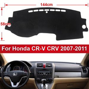 Kit d'intérieur de luxe ROHUA pour CR-V 2007-2011, housse de tableau de bord antidérapante en flanelle/polyester, pare-soleil, tableau de bord RE1~RE5 <span class=keywords><strong>RE7</strong></span> - Product Image 5