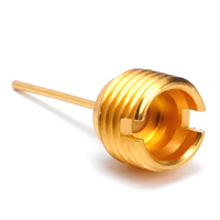 Conector SMP JYD250 L SMP Hembra de Pin Largo para PCB, Chapado en Oro, para Módulo de Alta Frecuencia