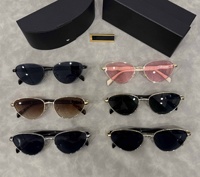 Meilleures Ventes Lunettes Rondes Métal Steampunk Unisexe 2025 Nouvelle Collection Tendance De Marque Designer Lunettes De Soleil Luxe Vintage Femme Homme