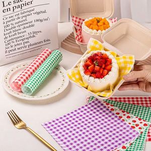 Factory Direct Custom Multi-purpose Oil Moisture Proof Leak Proof Greaseproof Paper for Burgers Fries <b>Chicken</b> Fast Food Takeout - Product Image 3