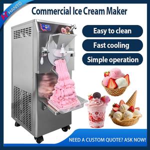 เครื่องทำไอศกรีมเชิงพาณิชย์ขนาดใหญ่ ความจุเยอะ ปรับระดับได้ สำหรับทำไอศกรีมผลไม้ เจลาโต้ และไอศกรีมแบบแบทช์ - Product Image 4