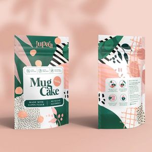 Đứng Lên Túi Vòi 500Ml Dây Kéo Tùy Chỉnh Zip Màu Trắng Mùi Bằng Chứng Cơ Thể Chà 500Ml Bao Bì Nhựa Pouch - Product Image 6