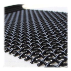 Chất lượng cao 65Mn crimped rung màn hình lưới máy nghiền mỏ đá cát màn hình lưới - Product Image 1