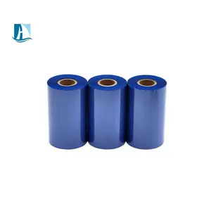 Enhanced Wax Thermal Transfer Ribbon Jumbo Roll Premium Resin Black PET Customized Original Color Ribbon Printer Ribbon