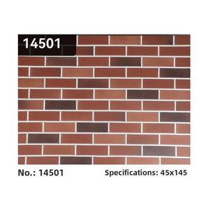 Design moderne, mur extérieur en pierre imitation texture, villa tricolore, auto-construction, revêtement mural mat résistant au gel - Product Image 6