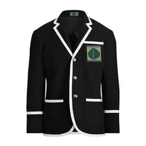 Maßgeschneiderte Schuluniform Blazerjacke reguläre Passform Junioren-Seniorenuniformen