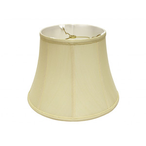 HMS 16 \ "paralume con campana in bianco antico Monay Shantung elegante stile Vintage cover e sfumature - Product Image 1