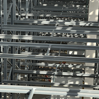 Système de support de tuyau de stockage de support autoportant Hegerls Système Asrs Entrepôt de grue d'empileur robotique