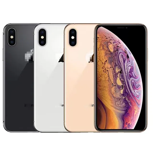95% New Global Version cell phone For iPhone XS 64GB 256GB used mobile phone Original X XS Max 11 Pro Max 12 smartphones