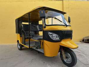 Nuevo Diseño 2026, Triciclo Motocicleta de 2 Filas, Tuk Tuk de 200CC, Triciclo Motorizado de 3 Ruedas para <span class=keywords><strong>Taxi</strong></span> - Product Image 2