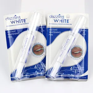 6% peroxyde marque privée stylo de blanchiment des dents prix blanc gel des dents éblouissant stylo de blanchiment des dents instantané