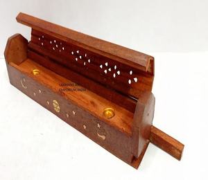 Quemadores de incienso de madera, caja de café - Product Image 1