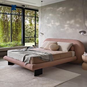 Cama Matrimonial <span class=keywords><strong>de</strong></span> Lujo Nórdica Moderna Zayshine, <span class=keywords><strong>de</strong></span> Terciopelo, 1.8 Metros, Tamaño Grande, Modular, para Apartamento, Hotel, Villa, Cama Doble Suave - Product Image 1