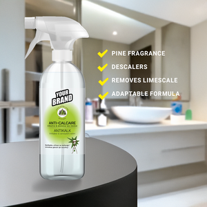 Détartrant en vaporisateur à gâchette de marque privée pour usage domestique et industriel Détartrant de calcaire et nettoyant de surface en gros - Product Image 2