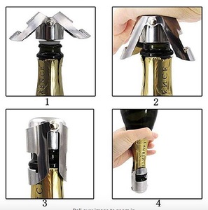 Customizable Wine <strong>Bottle</strong> Clamp with Silicone Seal Durable Stainless Steel Construction Airtight Protection Bulk Discounts - Product Image 5