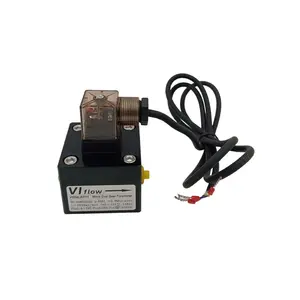 VI05ALB211 Viflow Diesel kraftstoff Micro Oval Inj ector Gear Flow meter mit Filter für Common Rail Tester Bench