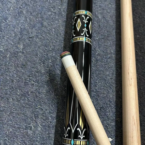新设计枫木1/2台球球杆57英寸硬木球杆出售 - Product Image 6