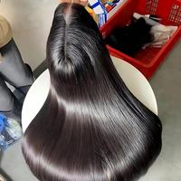 Wig Rambut Asli Manusia HD Front Lace Grosir, Sudah Di-prepluck, 100% Raw Virgin, Wig Frontal 360 Tanpa Lem, Wig Brasil Full Lace 13X6