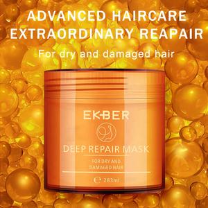 <span class=keywords><strong>Mascarilla</strong></span> multifuncional con Logo personalizado, <span class=keywords><strong>mascarilla</strong></span> para el cabello con queratina orgánica <span class=keywords><strong>Natural</strong></span>, colágeno, Etiqueta Privada, reparador de aceite de macadama mágico - Product Image 3