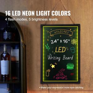 High brightness LED Drawing <b>Message</b> <b>Board</b> Erasable LED Menu <b>Board</b> for Restaurant Cafe Shop Advertising Display - Product Image 2