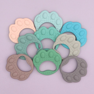 Silicona de grado alimenticio para bebés, fruta, recién nacido, monocromo, tridimensional, mordedor, palo de dentición, diversión de mordida - Product Image 4