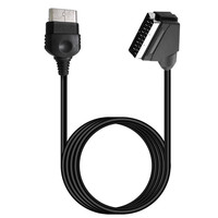 Tête de balai G-karve SCART d'occasion pour connexion audio/vidéo RGBS de génération Host, moniteur couleur standard européen
