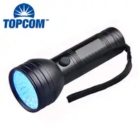 51 UV Detection for bacteria and pets Ultra Violet LED flashlight Black light with feature Currency Detector