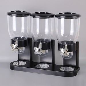 Hot Sale Multifunctional Rice Dispenser One Button Large Capacity Storage Box Grain Dispenser Cereal <b>Food</b> Storage <b>Container</b> for - Product Image 3
