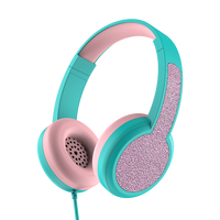 Casque filaire pour enfants avec microphone, réduction de bruit, écouteurs de jeu, casque stéréo HiFi, sport, aviation, voyage, iPhone, DJ