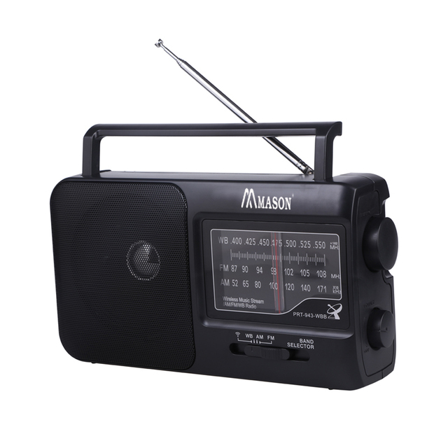 China Factory  Mason Mini Am Fm Portable Home Radio Reveiver Speaker