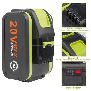 <span class=keywords><strong>Batteria</strong></span> per Elettroutensili <span class=keywords><strong>20V</strong></span> 4.0Ah Max di Ricambio ad Alta Capacità, <span class=keywords><strong>Batteria</strong></span> al Litio WA3553 per <span class=keywords><strong>Worx</strong></span> WA3520 WA3525, Ingrosso - Product Image 3