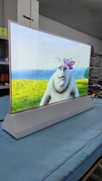 Écran OLED transparent de 30 pouces avec écran tactile capacitif pour les magasins de détail, les ascenseurs intérieurs, les aéroports, l'éducation, garantie d'un an