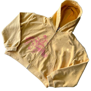 เสื้อฮู้ดซิปปักลายแบบกำหนดเองสำหรับผู้ชาย |   เสื้อแจ็คเก็ตผ้าฟลีซผสมโพลีคอตตอน 180 กรัม |   เสื้อสเวตเชิ้ตสตรีทแวร์ลำลองทนทาน - Product Image 1