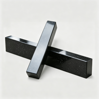 Jeu de barres parallèles en granit avec trous, jauge de parallélisme de précision pour la vérification des surfaces