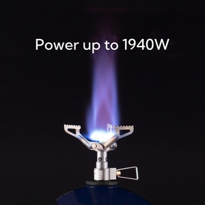 Cắm trại hợp kim titan Burner, xách tay Dã Ngoại Bếp gas nấu ăn, siêu nhẹ hợp kim titan thu nhỏ cho ngoài trời - Product Image 5