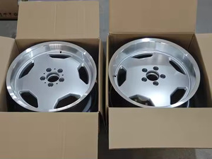 Yxq hiệu suất cao 17/18 inch So Le 5 112 Hợp Kim Bánh xe vành 66.6 bạc Gia Công môi 9J Chiều rộng mới cho Mercedes Benz Amg - Product Image 6
