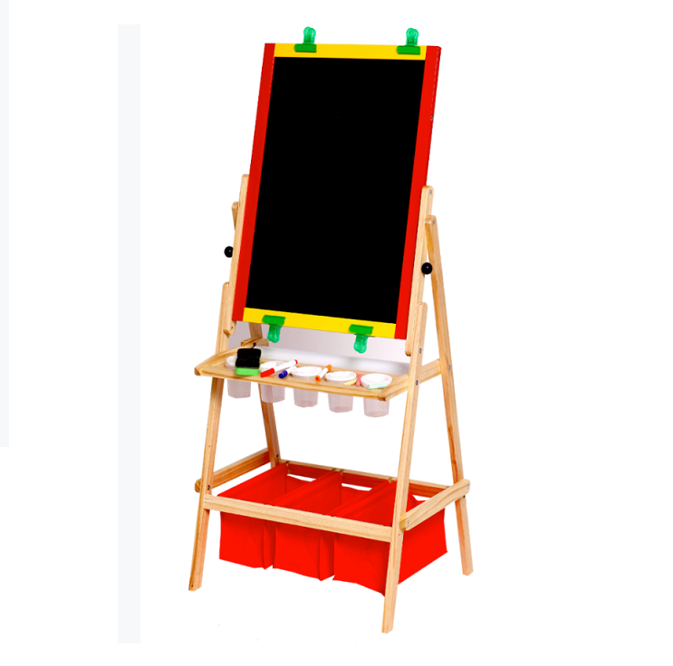 2021 Kunst bedarf All-in-One Holz Kinder Kunst Staffelei mit Papierrolle